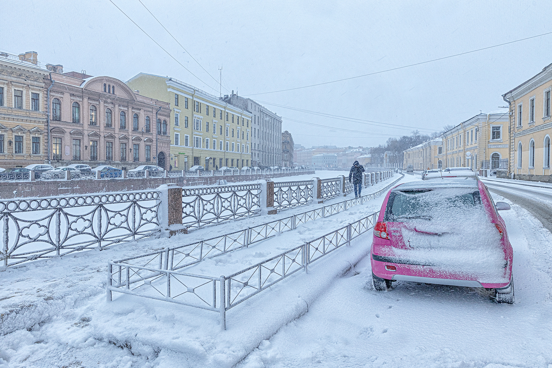 Метель в Питере 