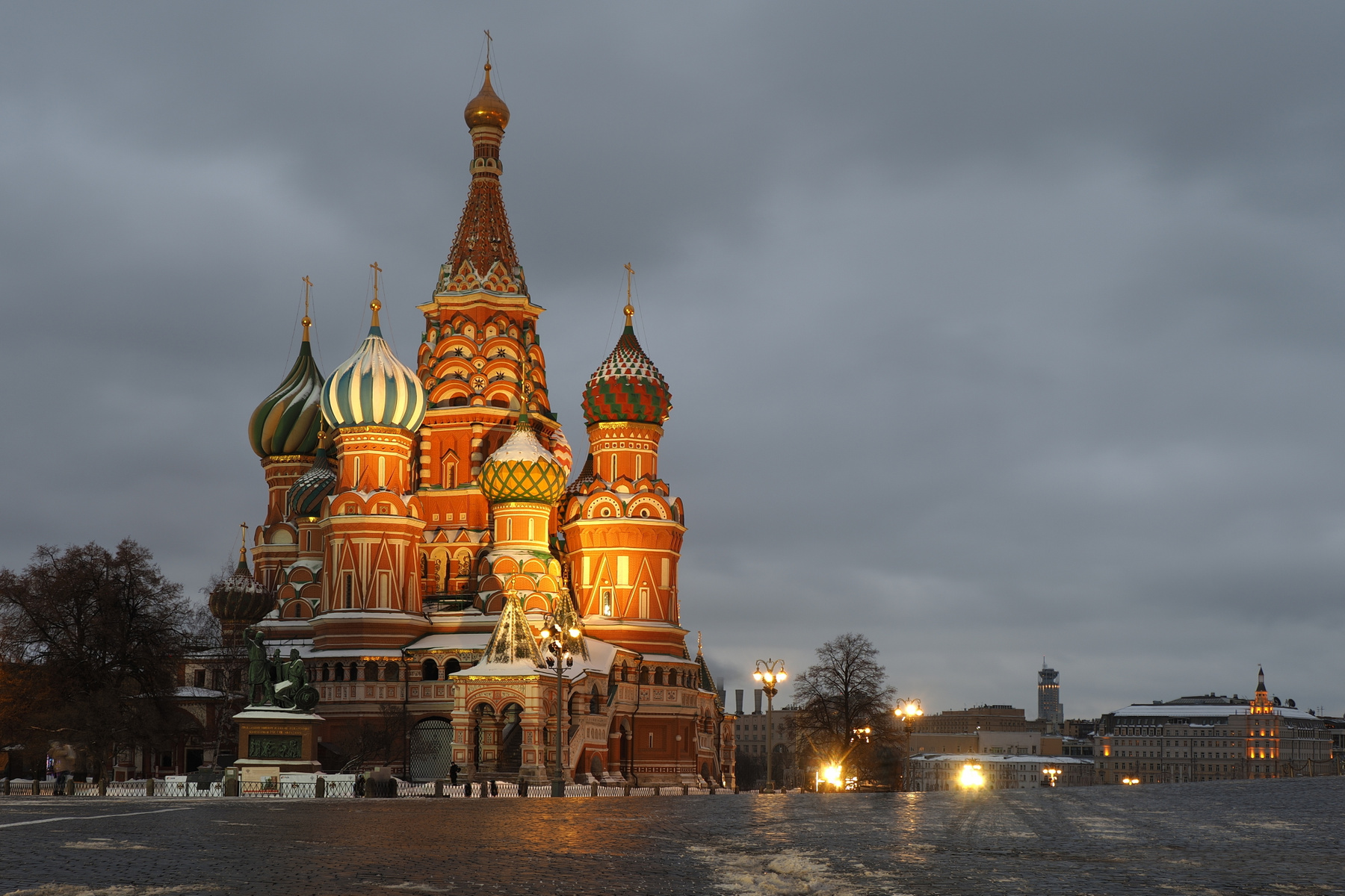 Утро на Красной площади 