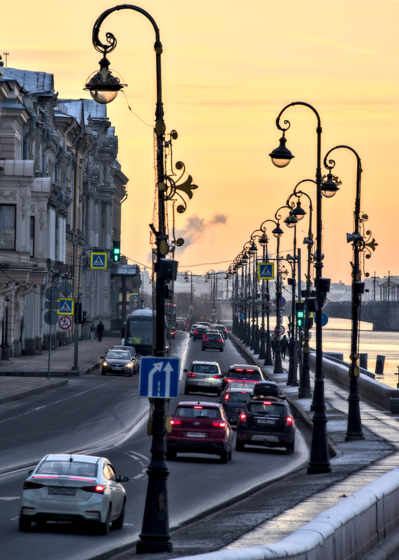 Набережная петербургских фонарей 