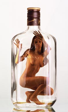 Cognac Коньяк модель бутылка
