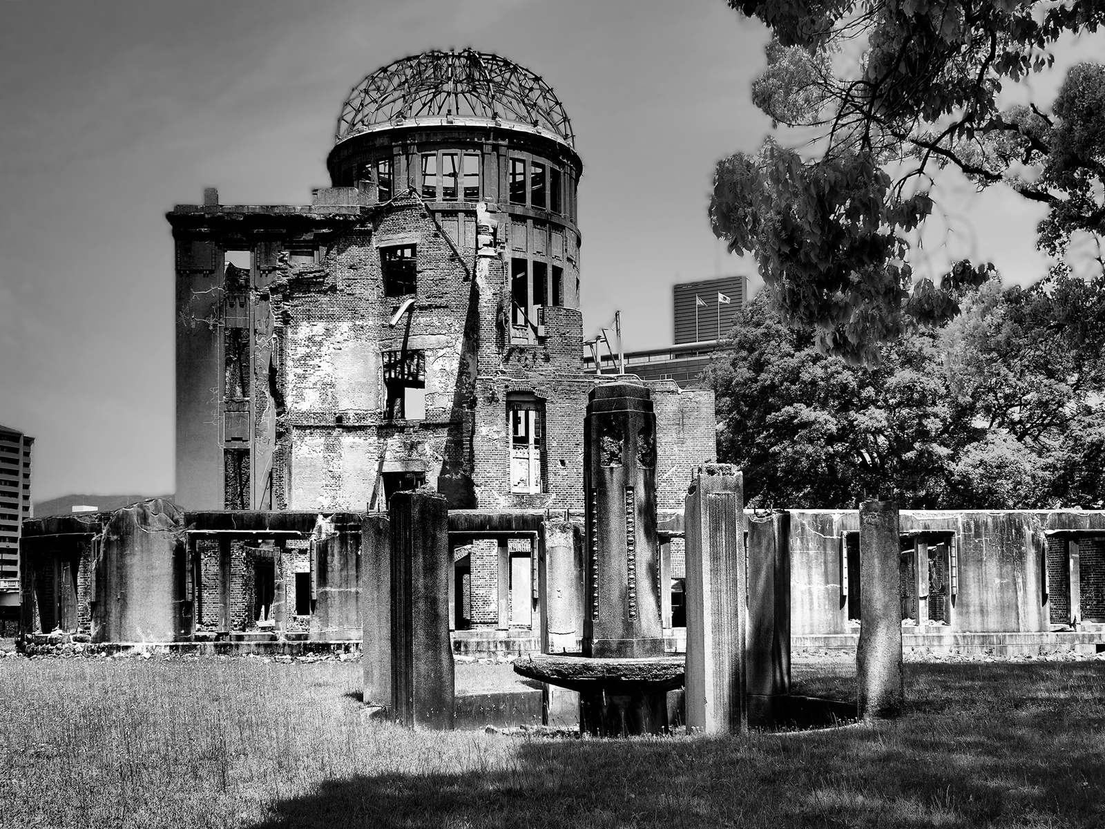 Япония  Hiroshima Атомный купол Hiroshima Хиросимa 80лет Атомный купол Япония лето трагедия память Парк мира