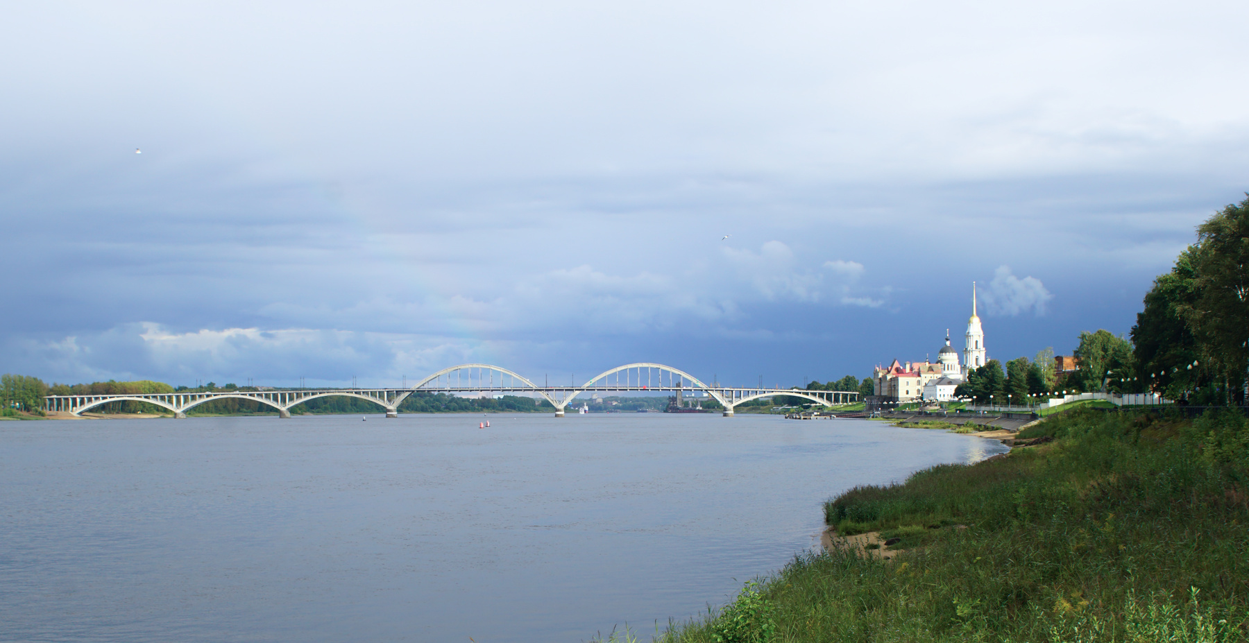 *** Рыбинск Волга Набережная