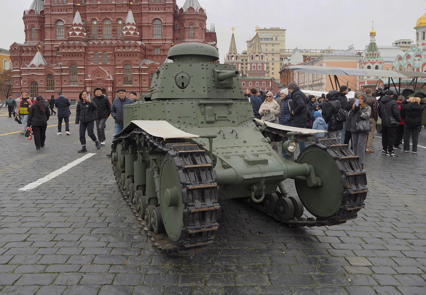 Первый отечественный танк МС-1 (Т-18) 