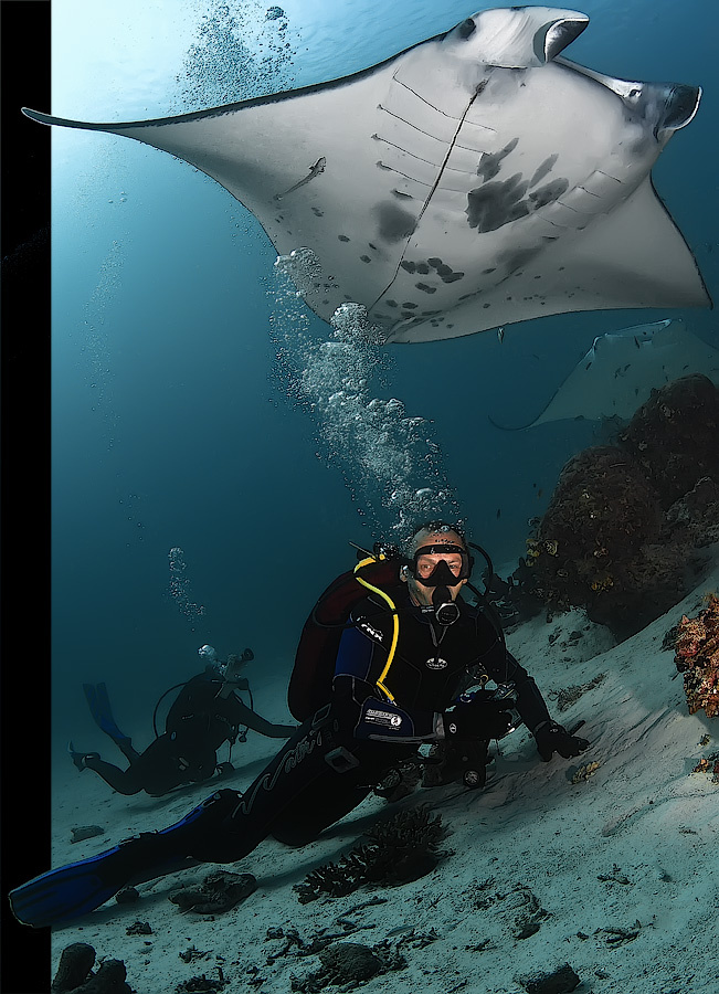 Пролетая над ... Raja Ampat