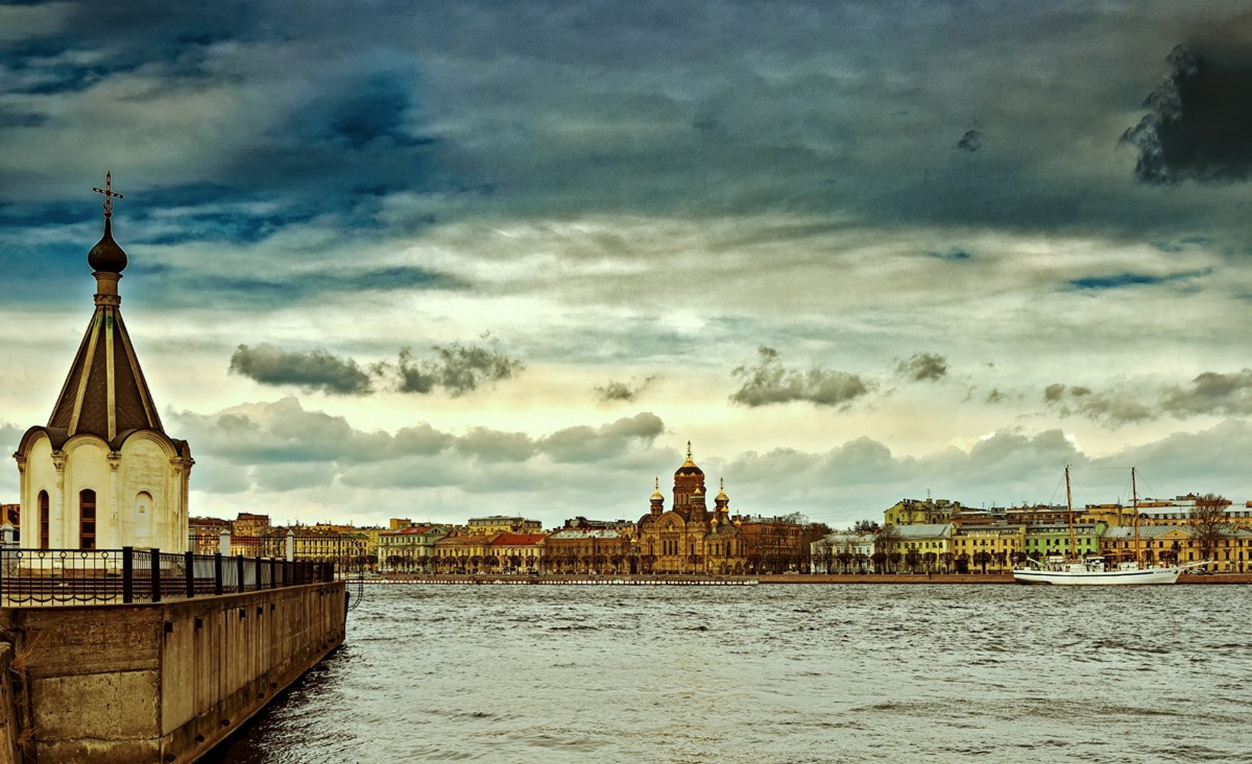 морской город Петербург 