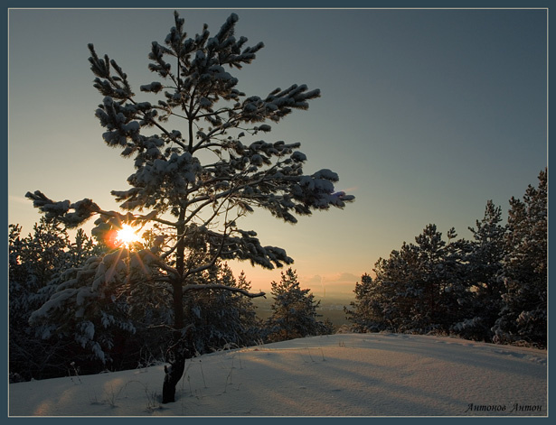 *** природа, вечер, солнце, Башкирия