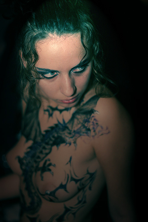 Dragon dragon дракон фотокритик fotokritik girl девушка бодиарт bodyart body art боди арт светлана янюшкина svetlana yanushkina