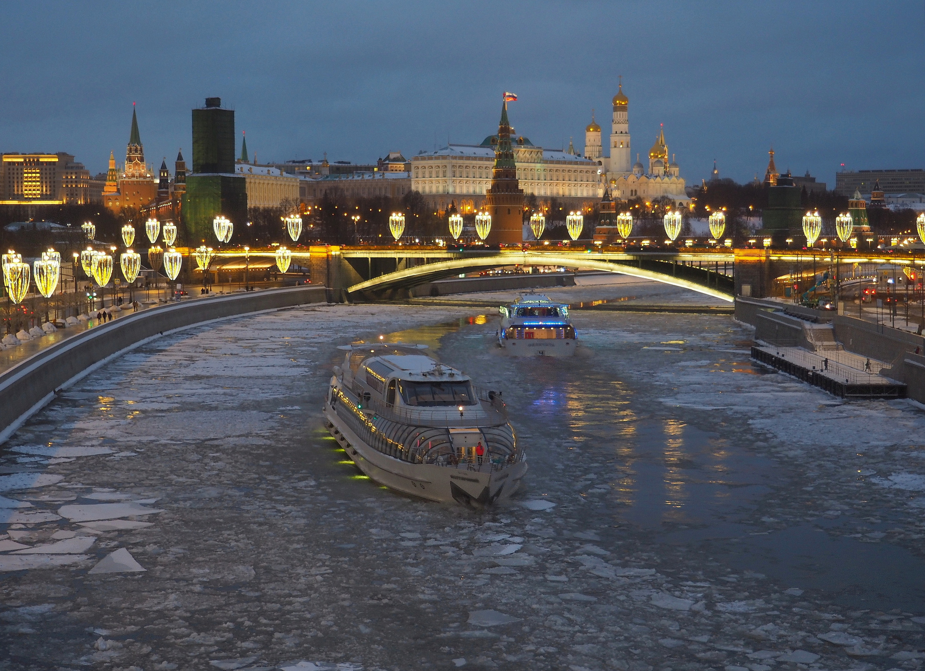 Москва новогодняя 