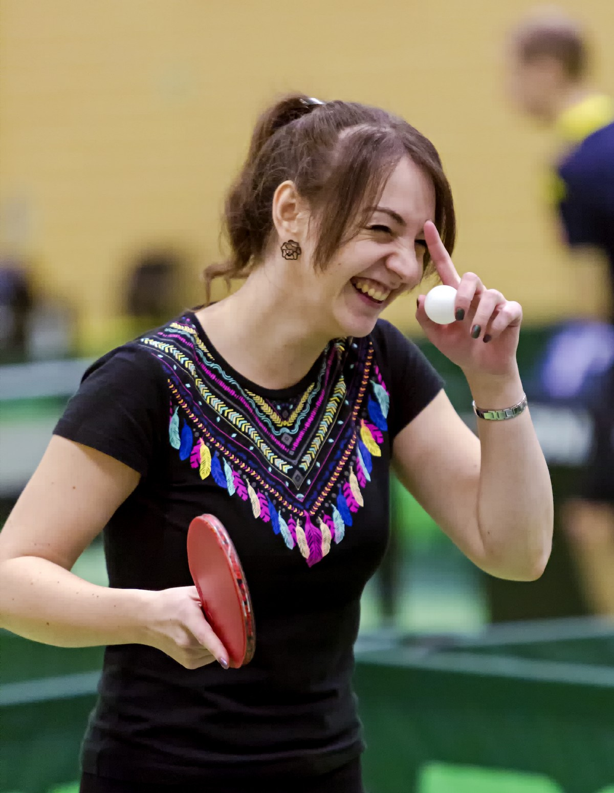 Настольный теннис - это весело! настольный теннис пинг-понг спорт table tennis ping-pong sport girl