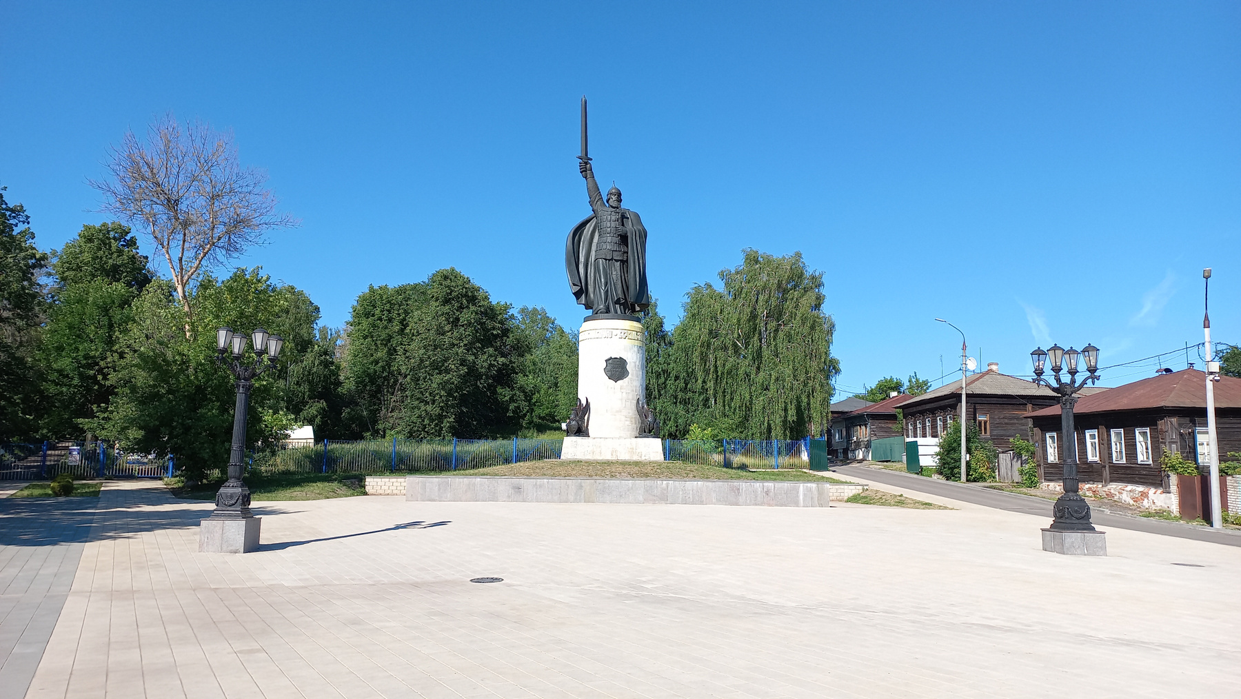 Памятник Илье Муромцу в Муроме (Владимирская область) Муром