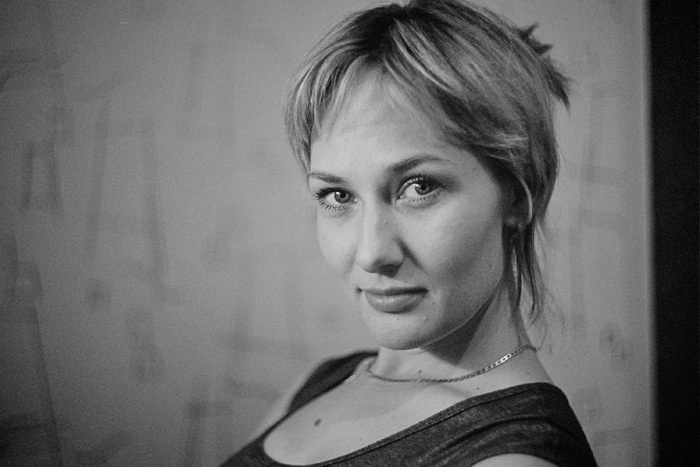 портрет с резкостью на нужном месте (геологу) любимка