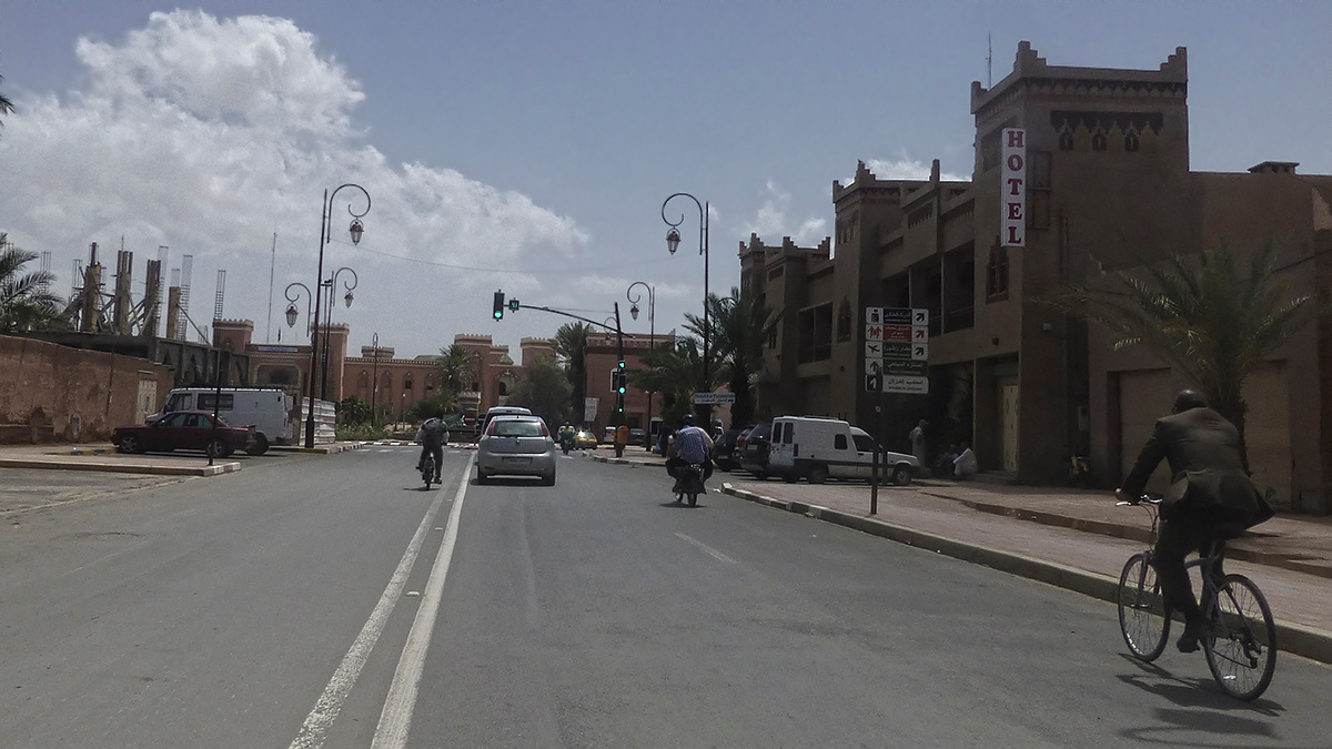 гнать в Загоре Марокко Morocco Загора Zagora гнать