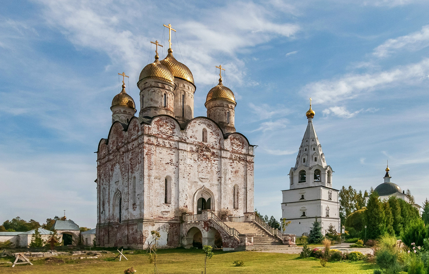 В Лужецком Ферапонтовом  мужском монастыре. путешествия архитектура храмы церкви монастыри