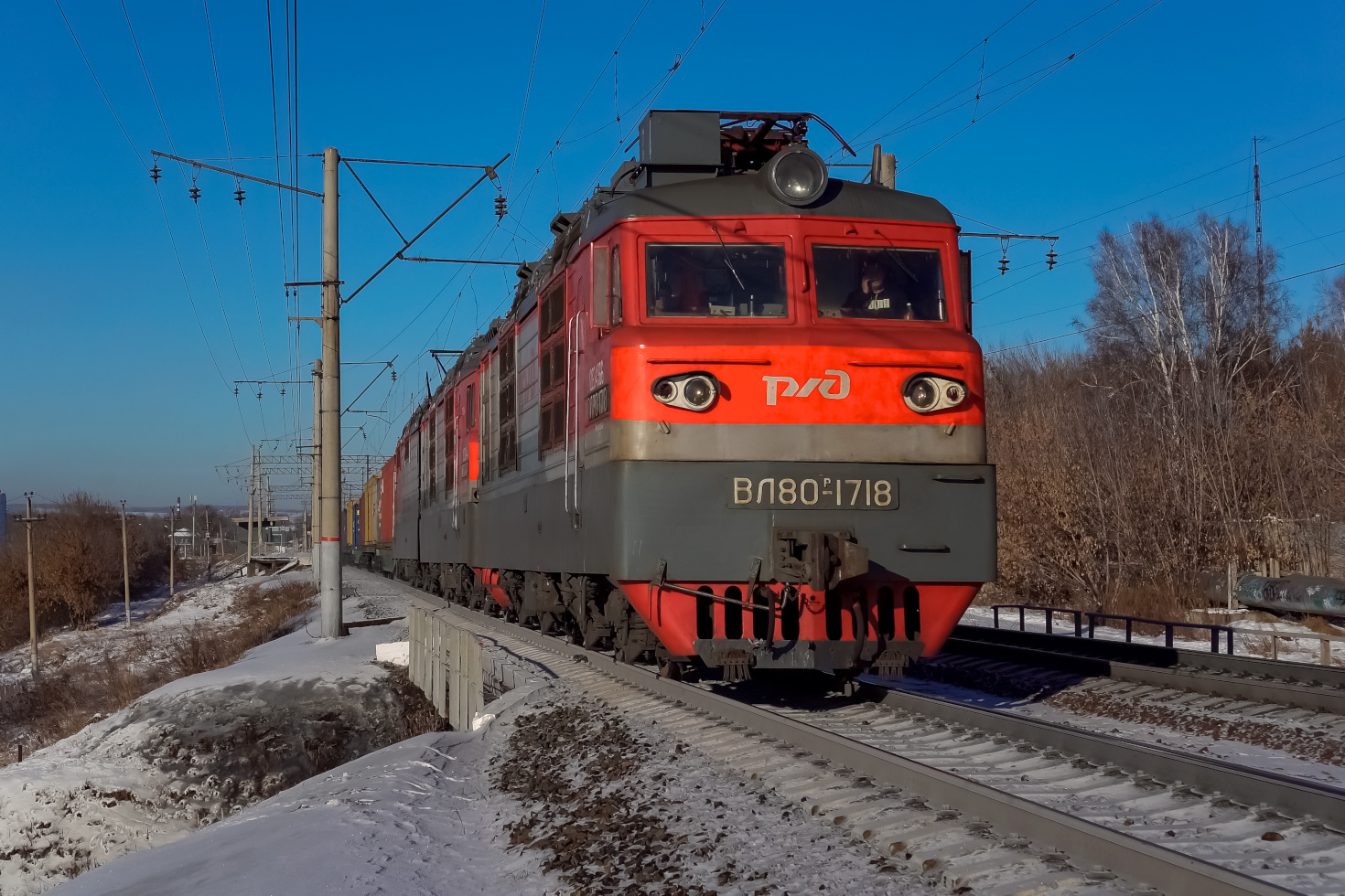 * * * * * railway железная дорога locomotive локомотив электровоз поезд train Russia Siberia Irkutsk Россия Сибирь Иркутск споттинг spotting