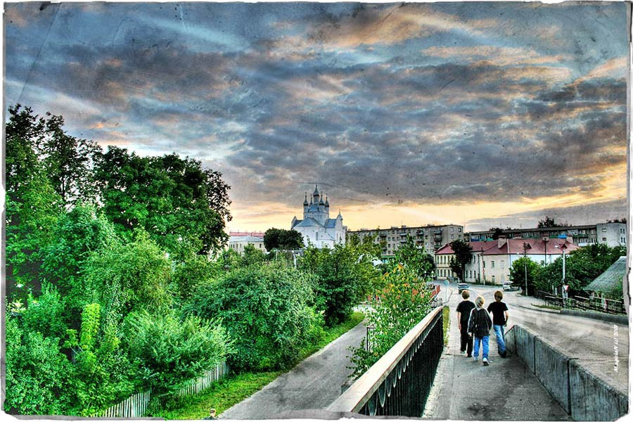 Город готовится ко сну 