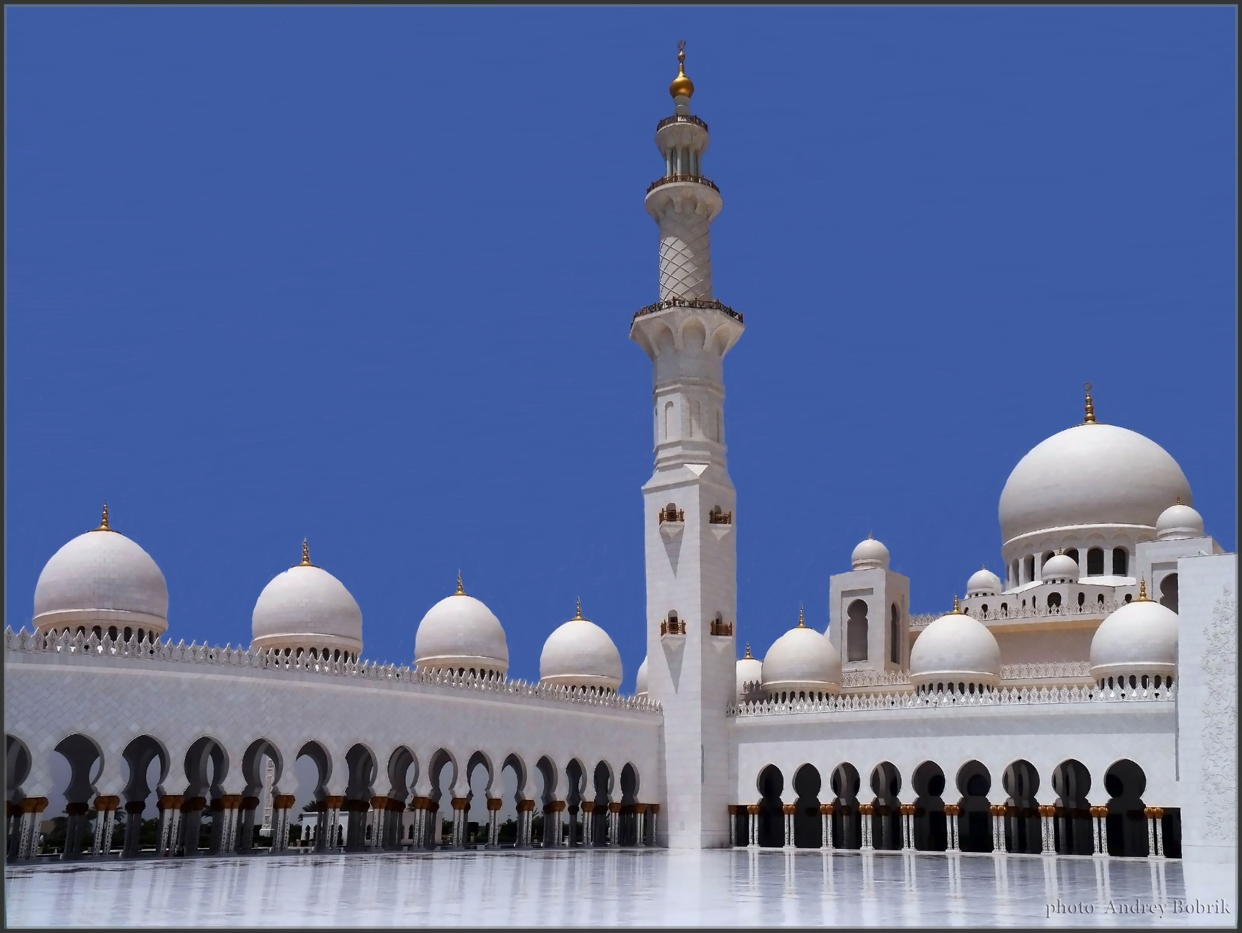 Белая мечеть ОАЭ Абу-Даби Мечеть шейха Зайда Белая