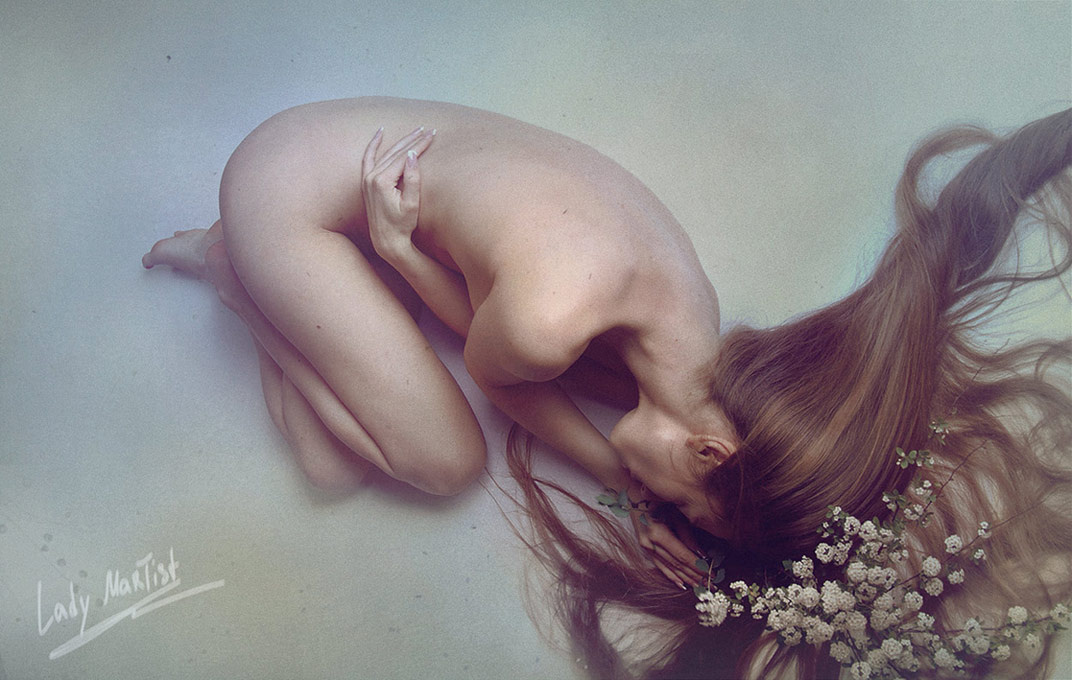 Blooming  ladymartist, bloom, blooming, hair