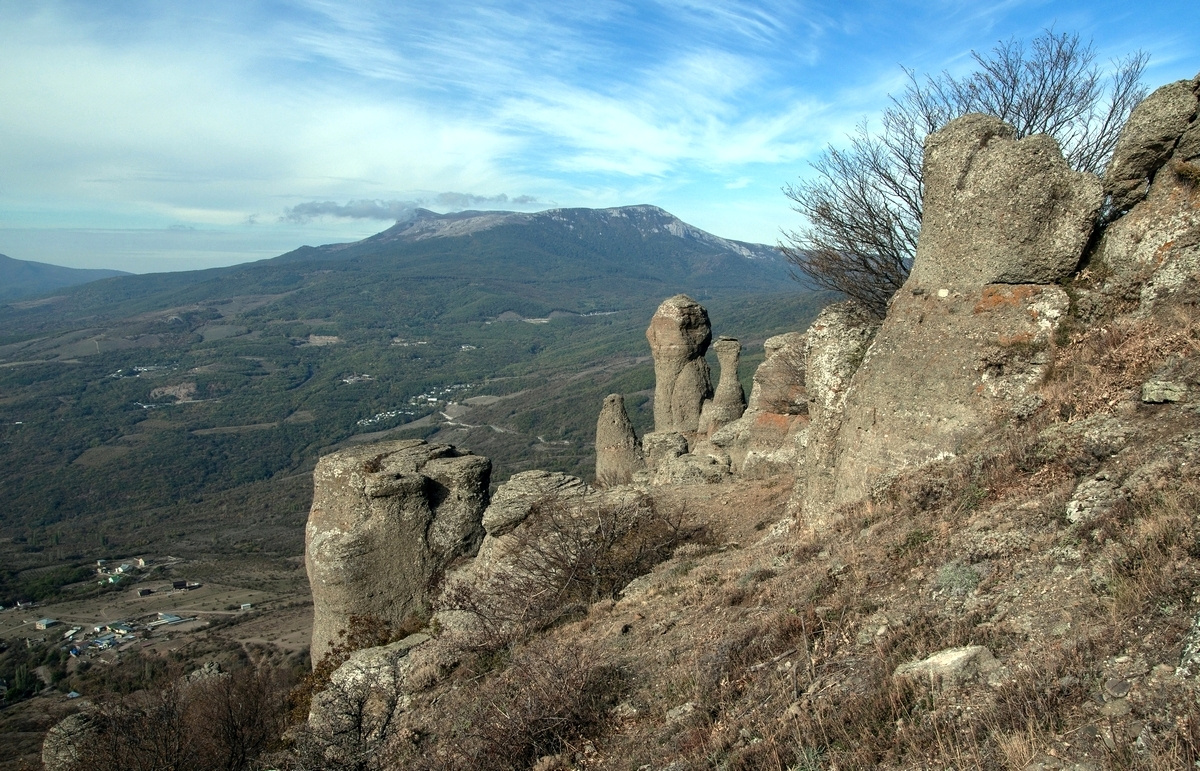 Демерджи. Крым. горы скалы