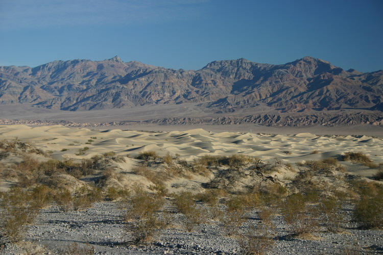 Дюны в Долине Смерти Deathh Valley Dunes