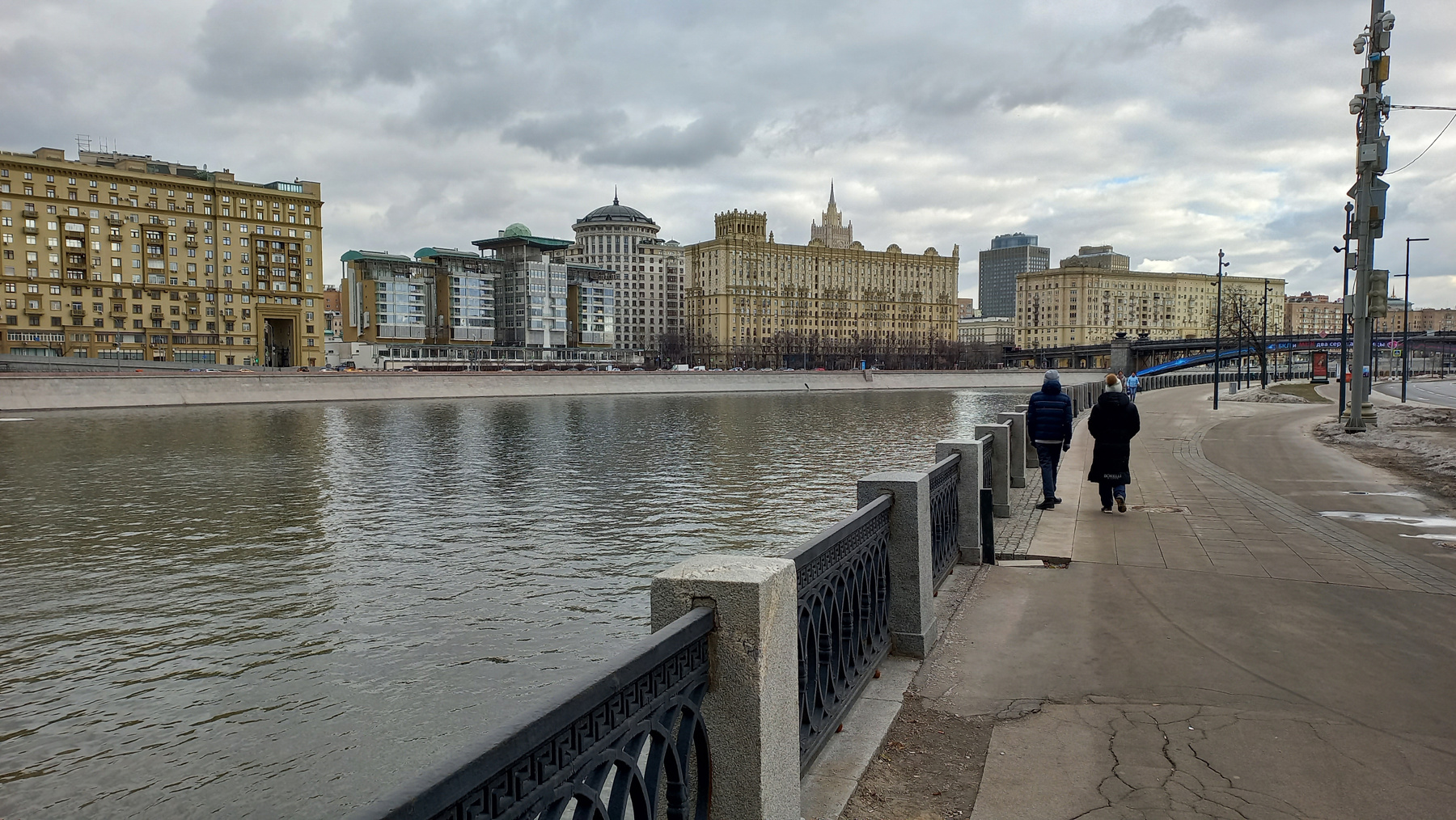 набережная Тараса Шевченко Москва