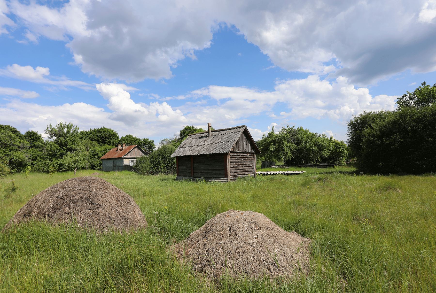 Возле бани 