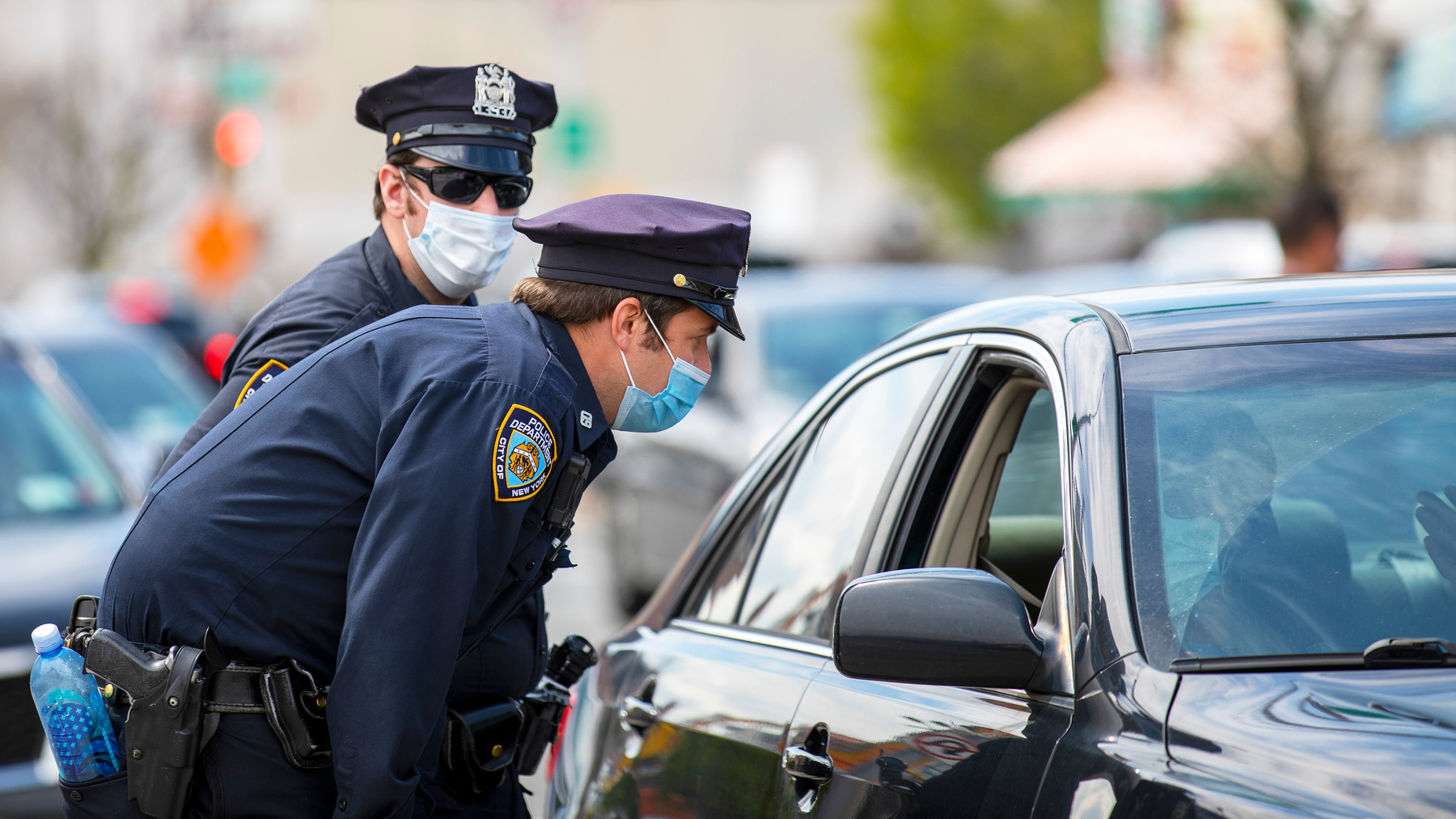 Служба Дни И Ночи New York Brooklyn Coney Island NYPD COVID-19