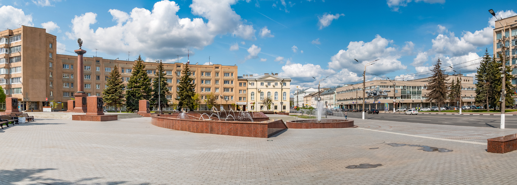 Тверь. Площадь Пушкина. 