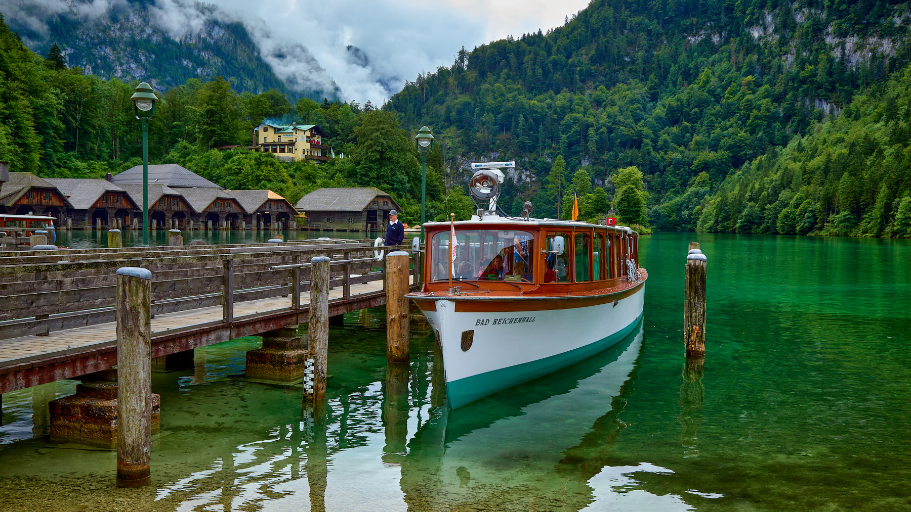 Кёнигсзее... Германия Бавария Кёнигсзее Königssee