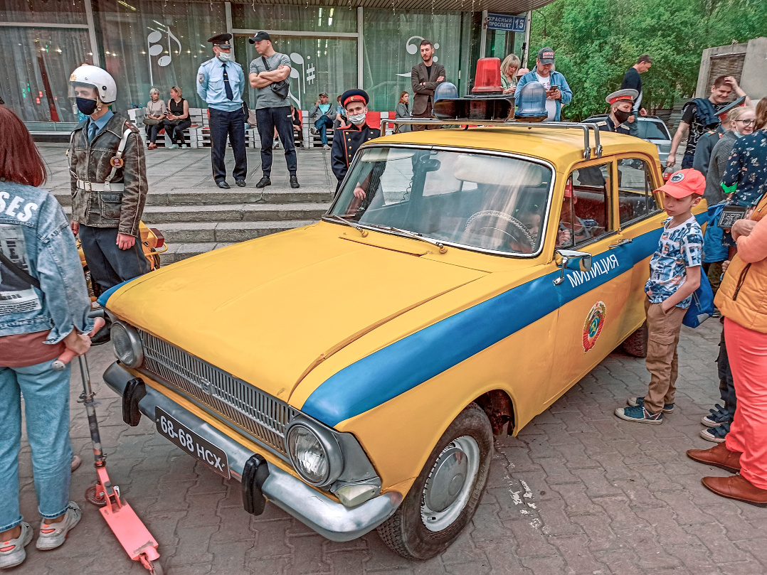 Милицейский москвич милиция москвич