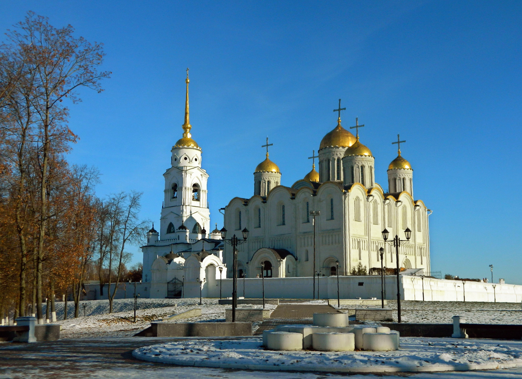 Успенский собор, Владимир храм зима россия