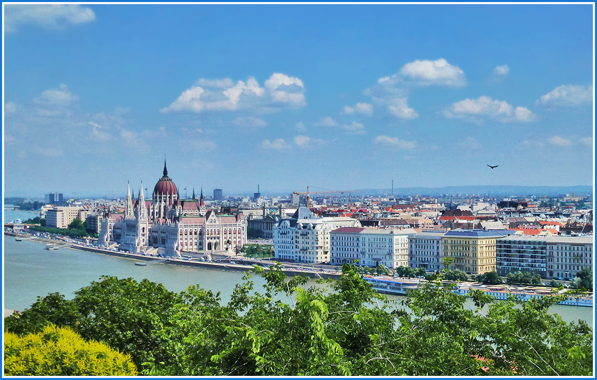 Весенний Будапешт Венгрия Будапешт Budapest река Дунай Danube Duna парламент набережная