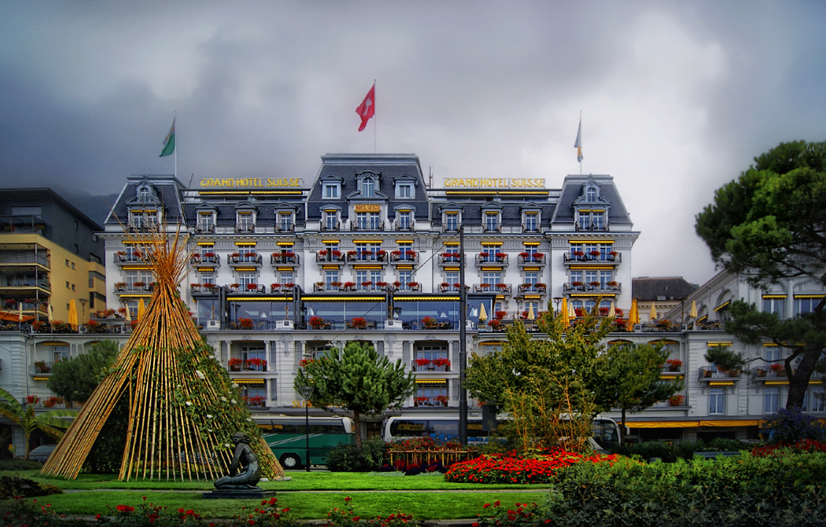 ****Grand HOTEL SUISSE* в Mонтре Швейцария. 
