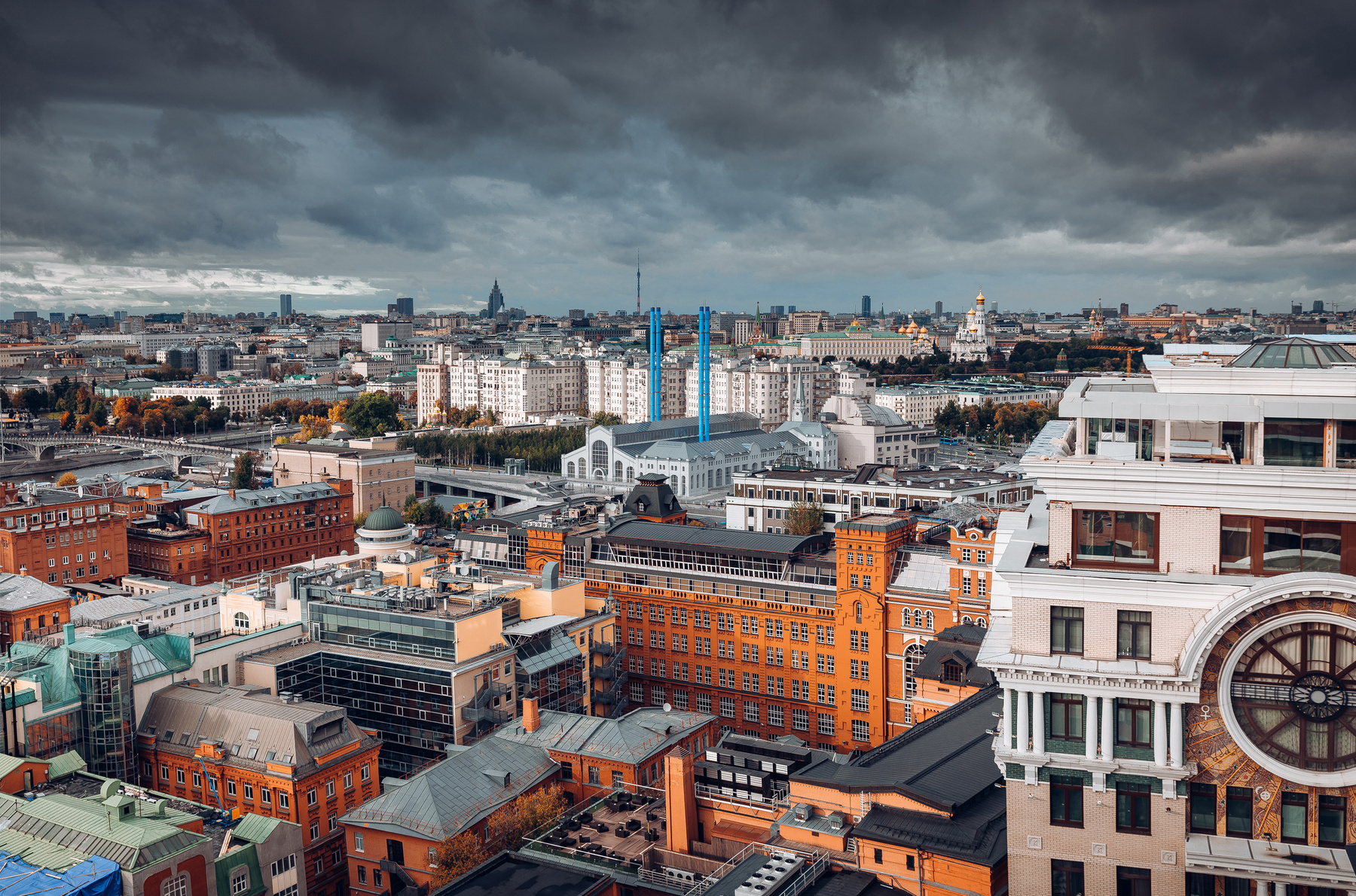 Красота осенней Москвы Москва
