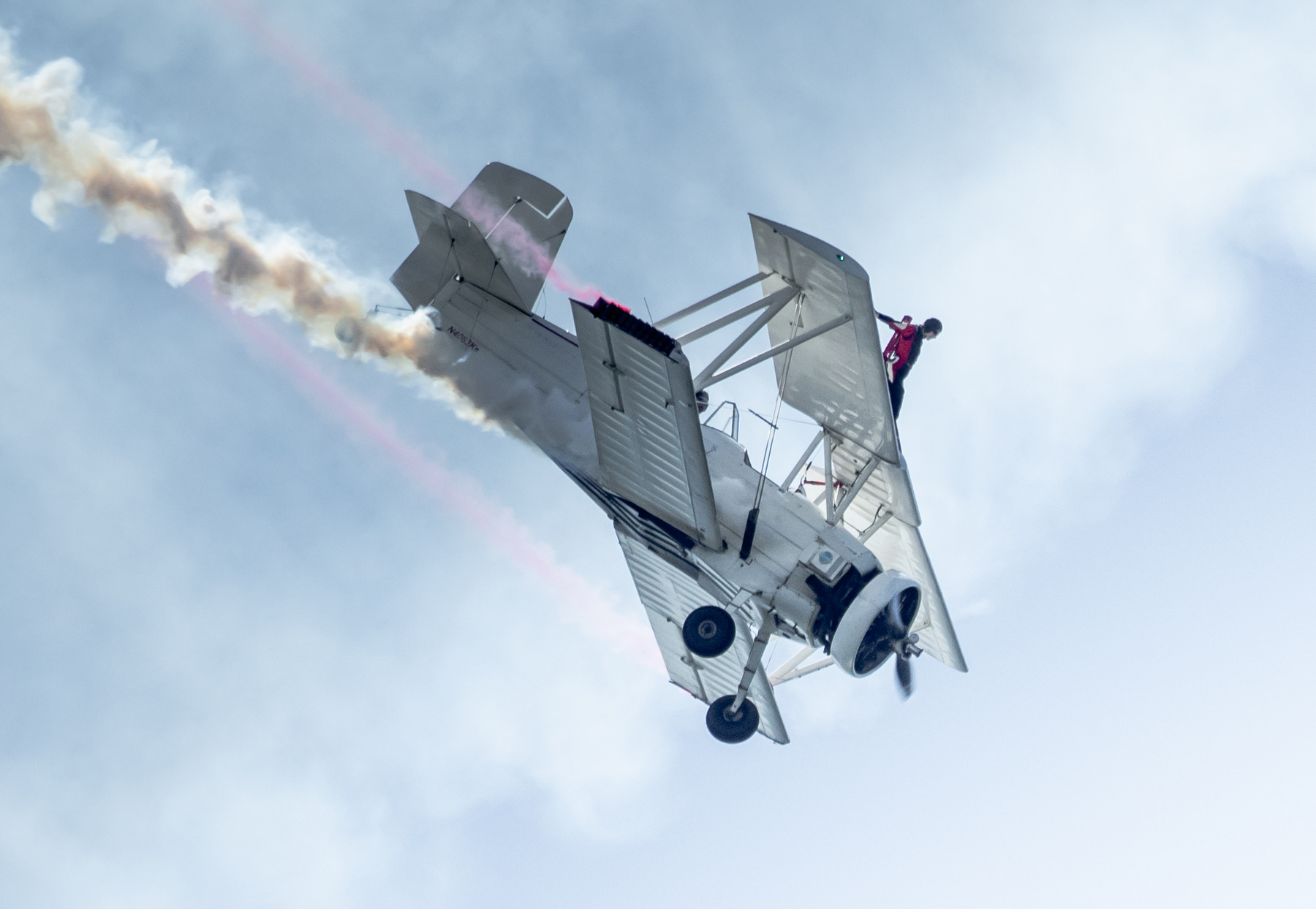 Оп-ля plane airplane biplane airshow stunt toronto canada