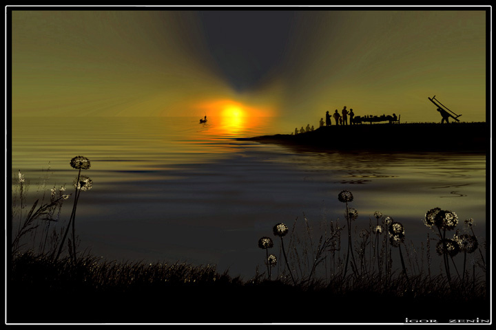 14 aprelia sunset