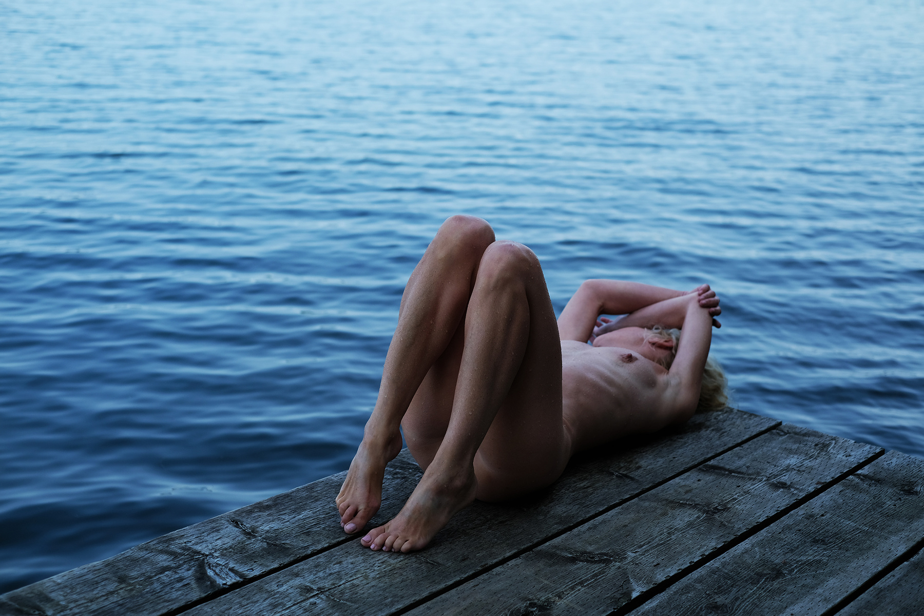 вечер на озере nude naked erotic body sensual sexy