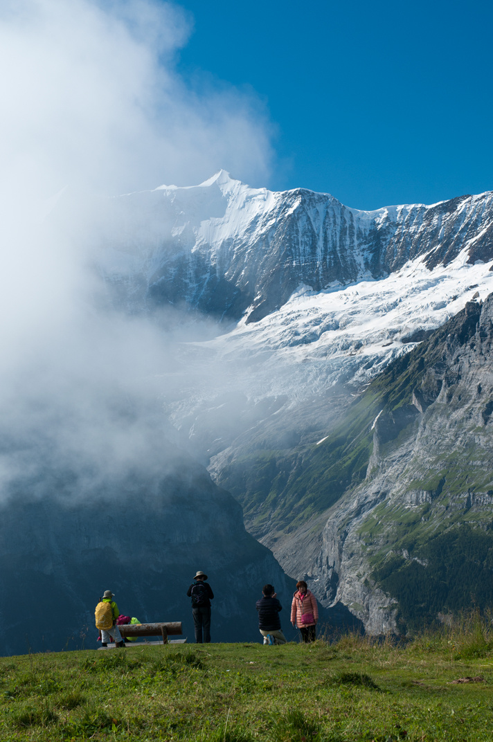 Silence must be heard Switzerland Grindelwald