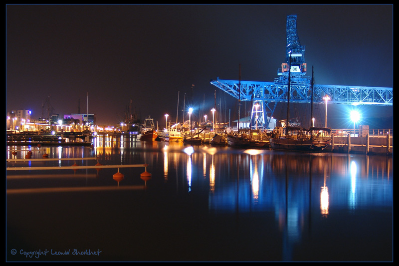 Городская гавань Росток Rostock Germany Германия город гавань