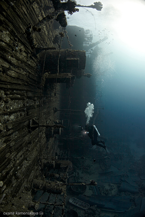 Salem Express #4 underwater wreck diver