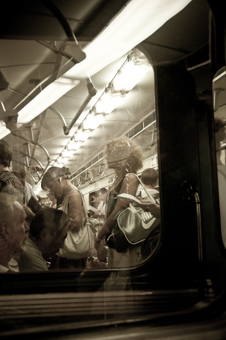 Мгновение в метро 
