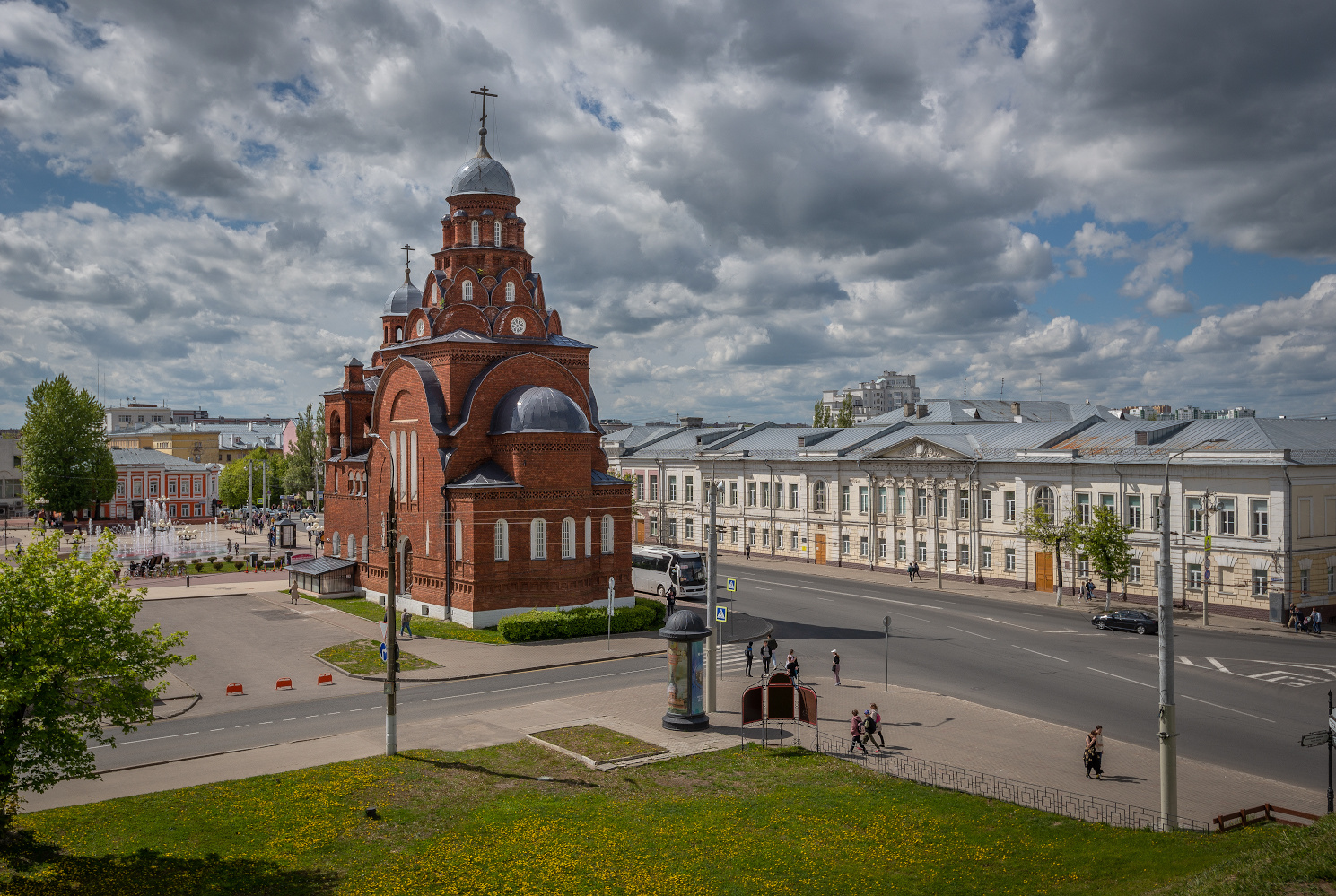 Центральная площадь Владимира 