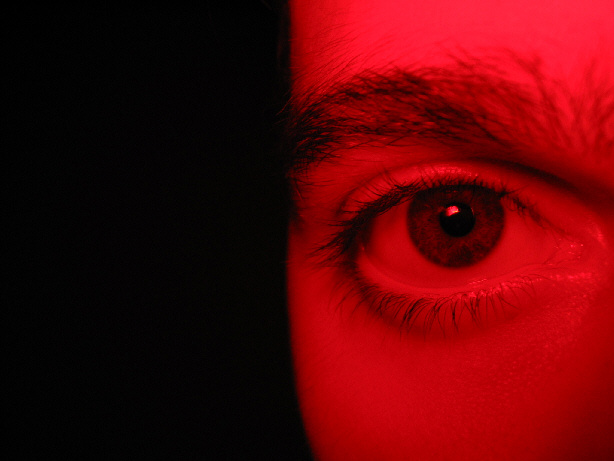 Fear... fear, darkness, eye...