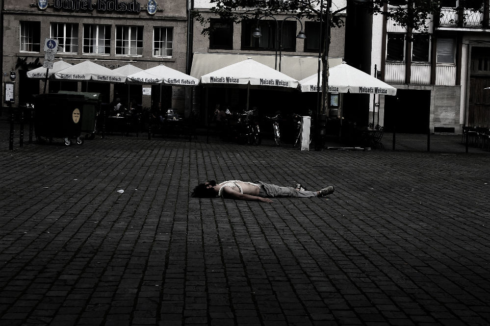 am Boden 