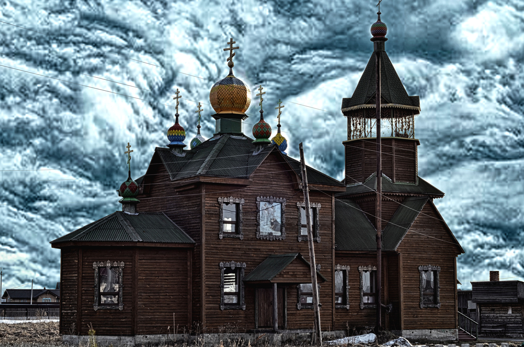 Церковь деревня церковь