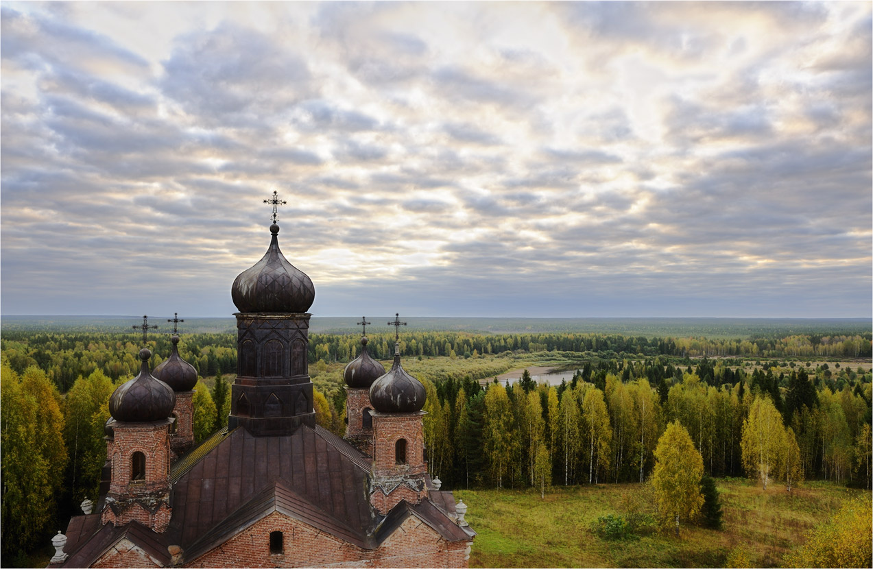 Вид с колокольни 