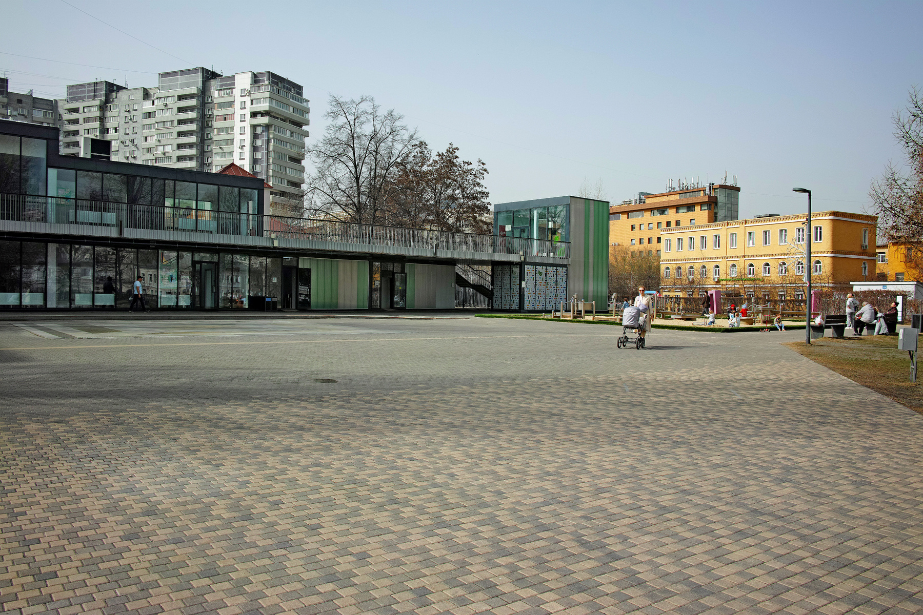 Детский парк город Москва парк Прямикова