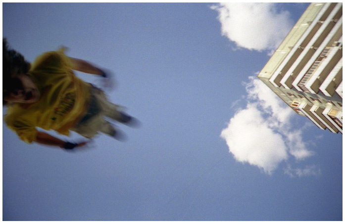 FreeFall или F=mg [ LOMO] Ломография, flabbers, Москва,Речной вокзал, человек,небо,