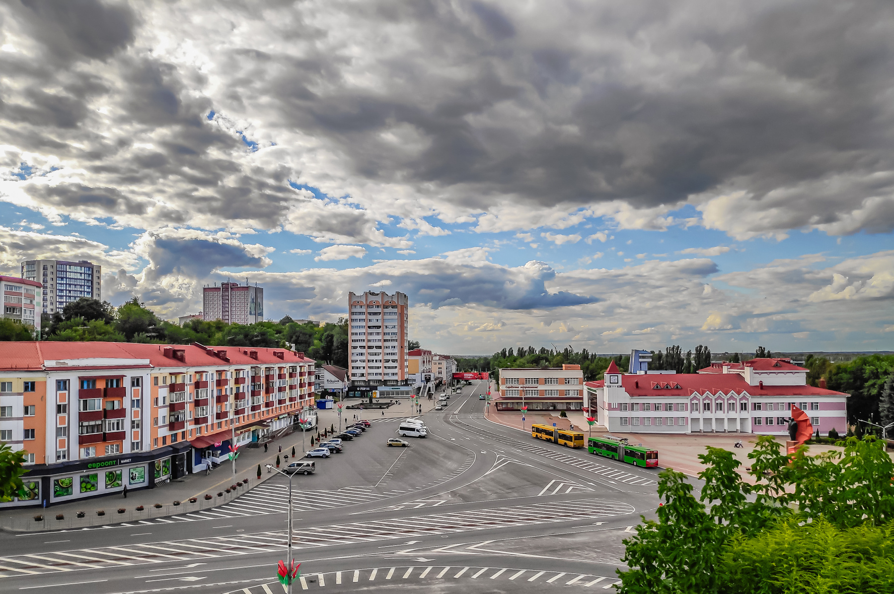 Мозырь город улица площадь