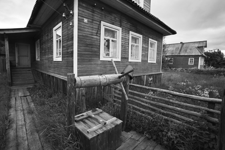 о том как на деревне новости рождаются Архангельская_губерния Лапоминка