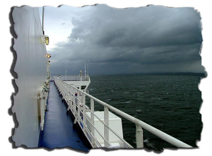 on the ship.. 